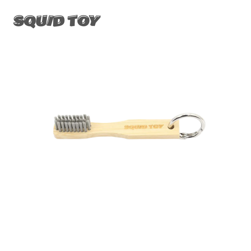 스퀴드토이 에기브러쉬 해초제거 에기바늘 청소용 칫솔 [그레이]